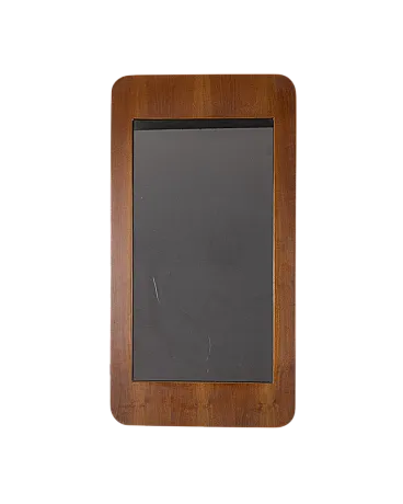 Wooden wall mirror, 1960s