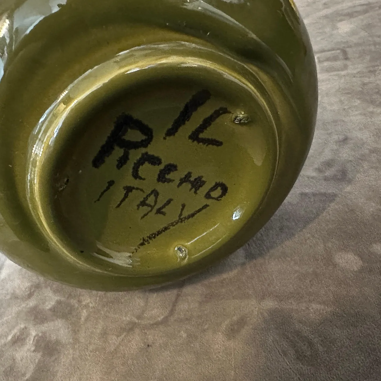 Brocca in ceramica di Enzo Bioli per Il Picchio, anni '70 5