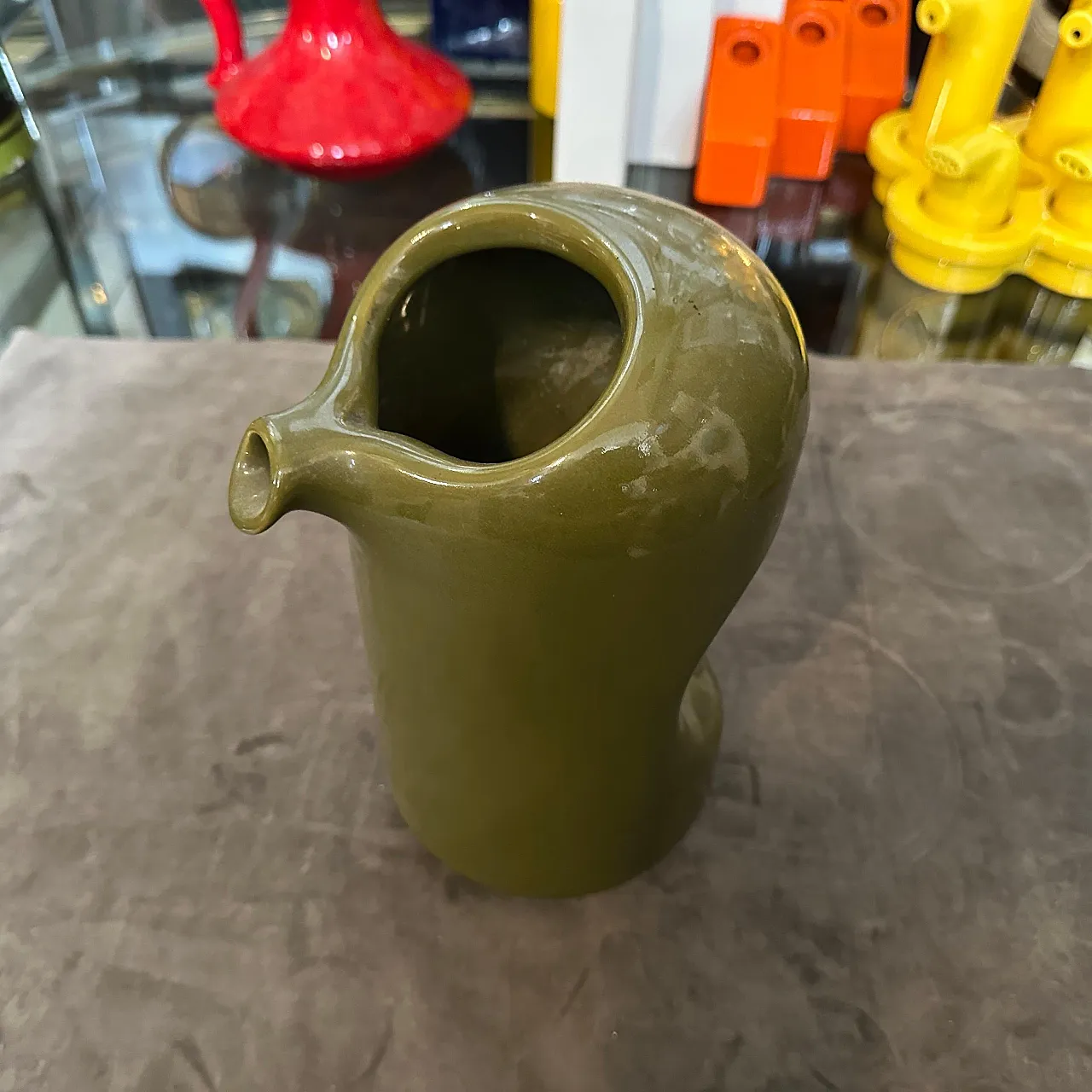 Brocca in ceramica di Enzo Bioli per Il Picchio, anni '70 8