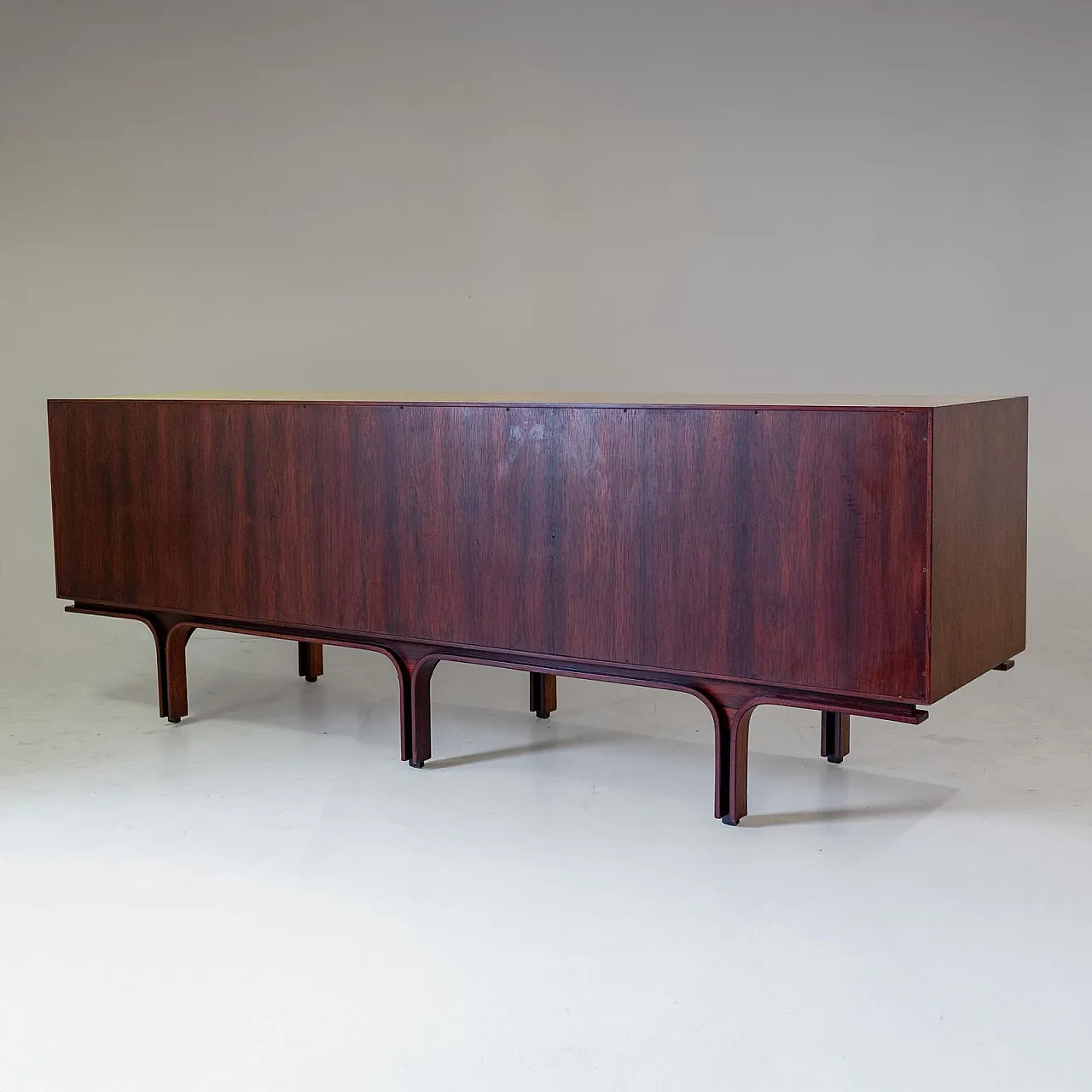 Sideboard in rosewood, Gianfranco Frattini for Bernini, 1950s 4