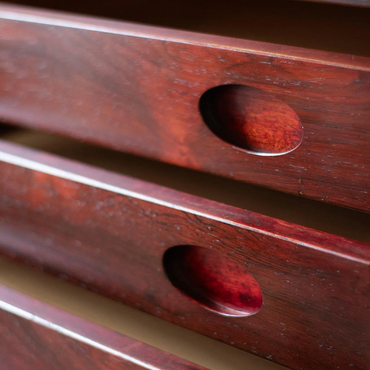 Sideboard in rosewood, Gianfranco Frattini for Bernini, 1950s 8