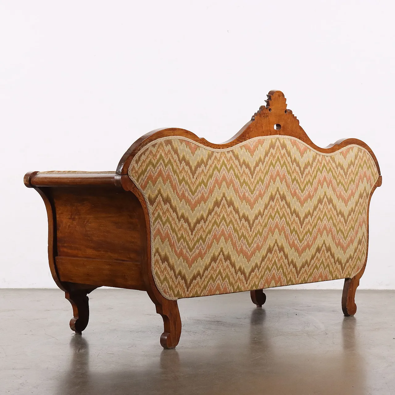 Divano Luigi Filippo in faggio, '800 9