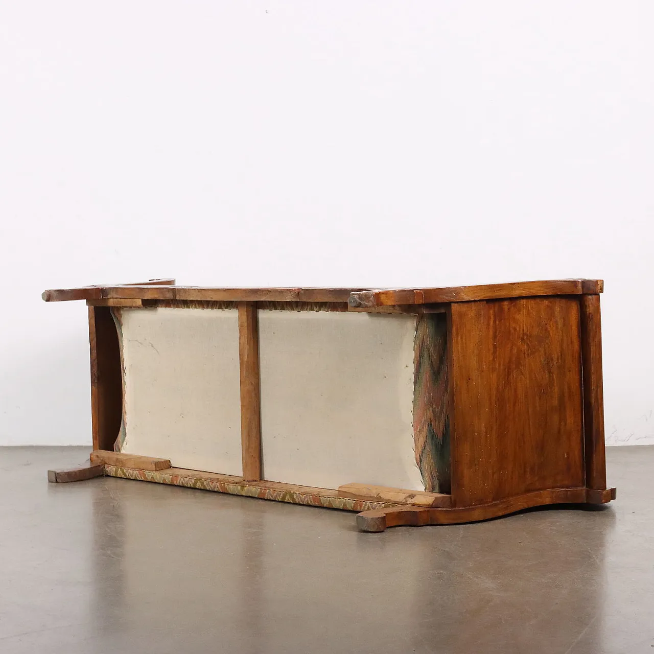 Divano Luigi Filippo in faggio, '800 10