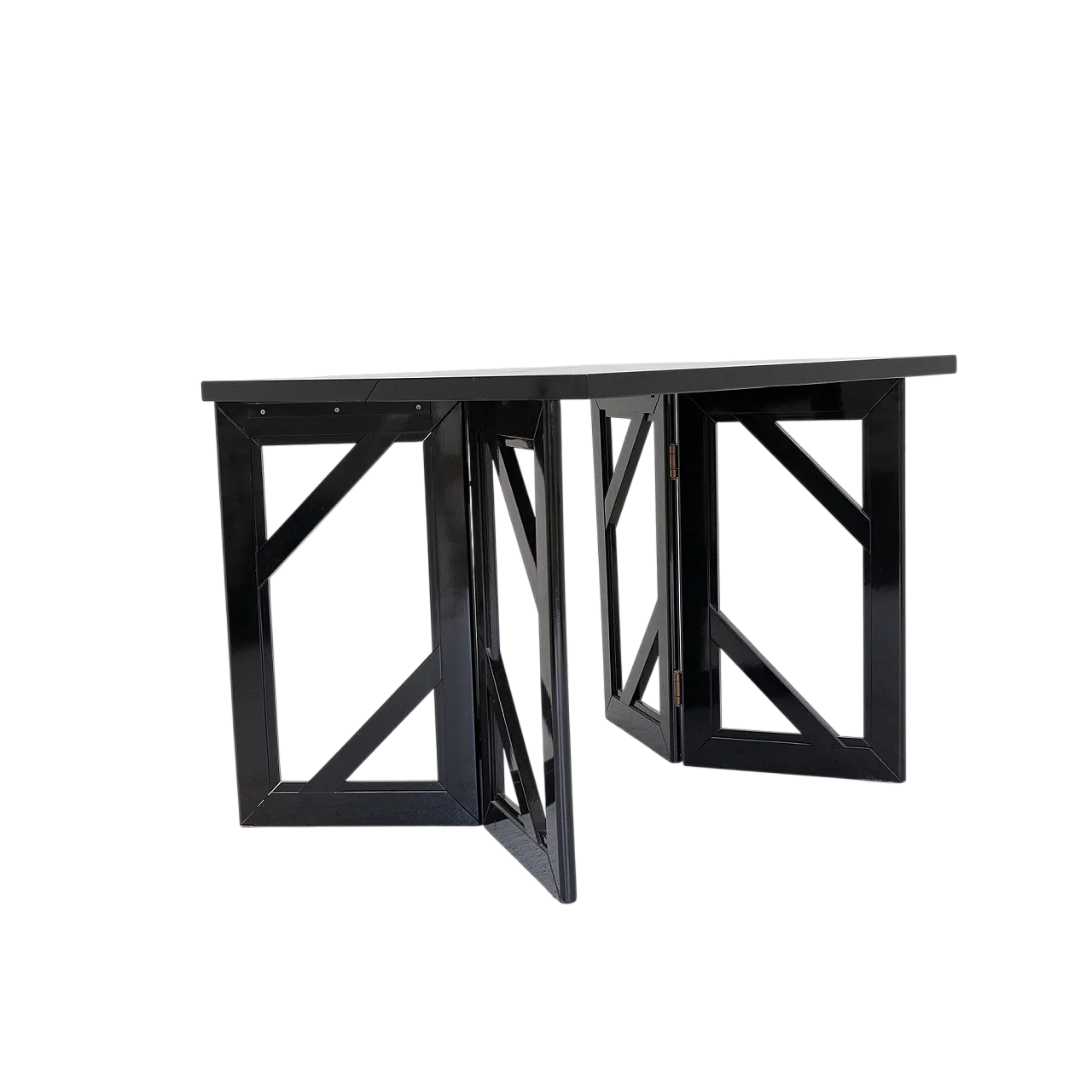 Folding table with matching stool, 1970s 10