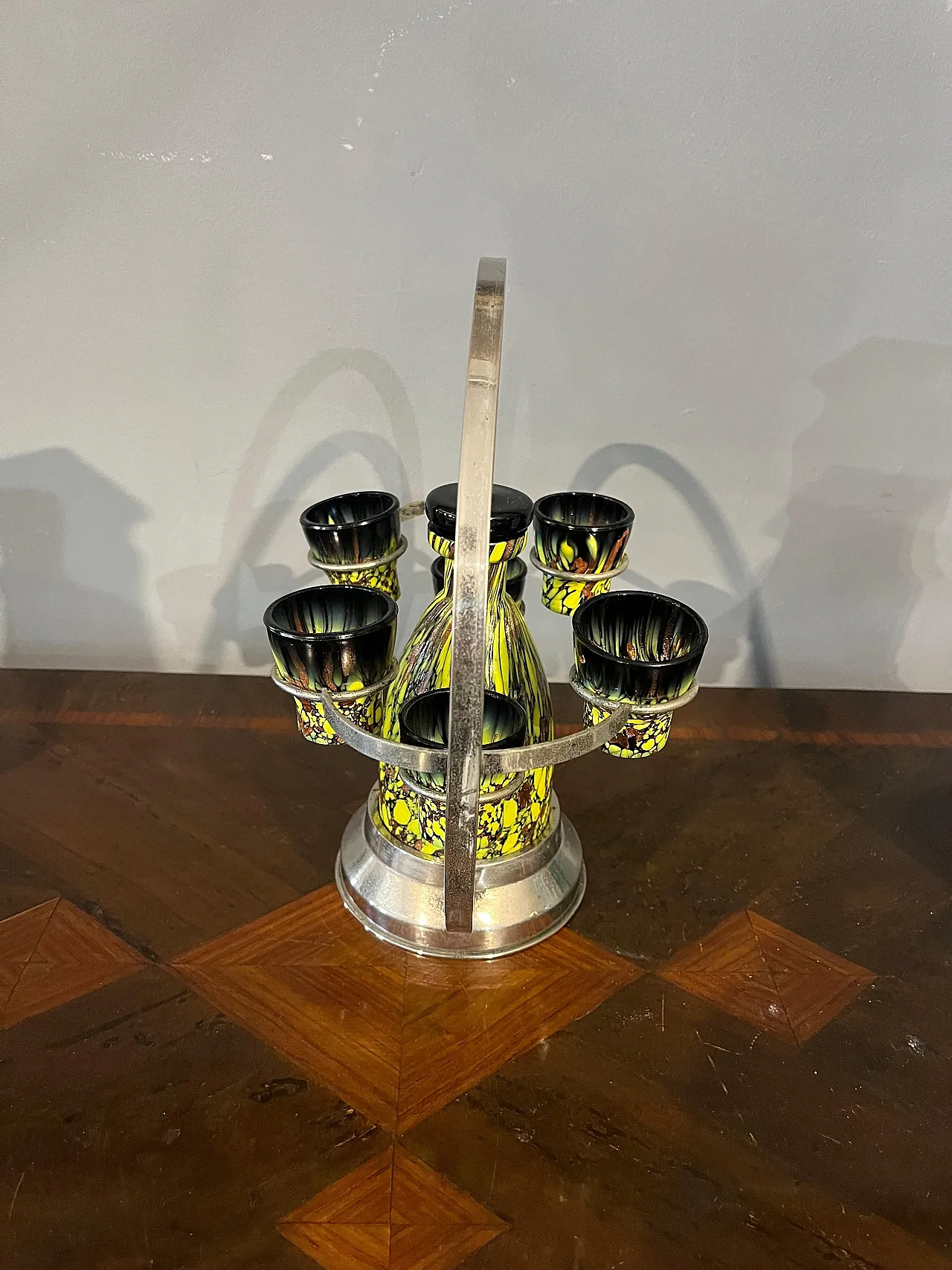 Set Rosolio in pasta di vetro di Murano, anni '30 8