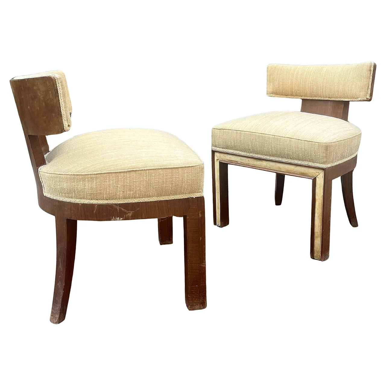 Pair of Studio BBPR armchairs, 1920s 1