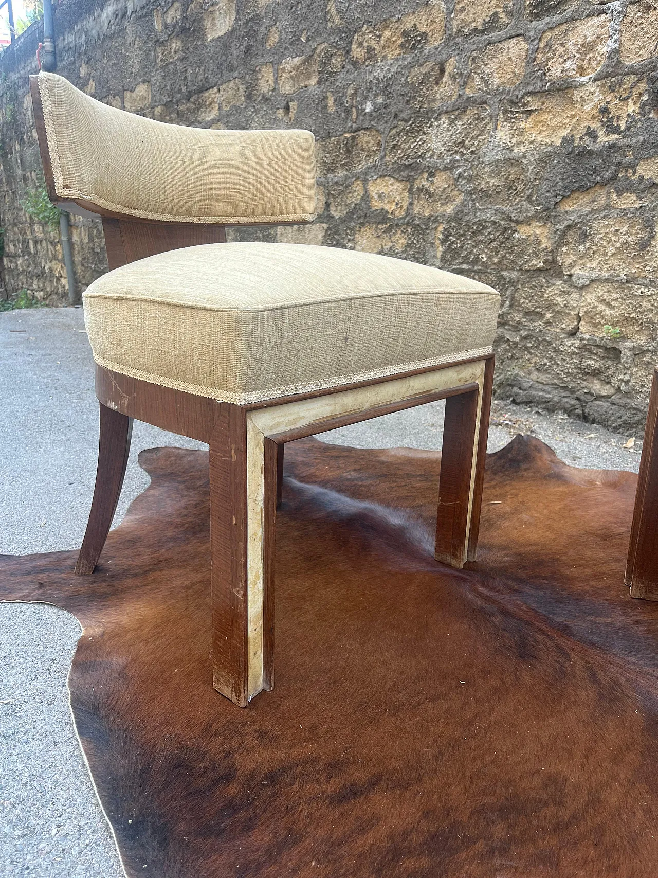 Pair of Studio BBPR armchairs, 1920s 7