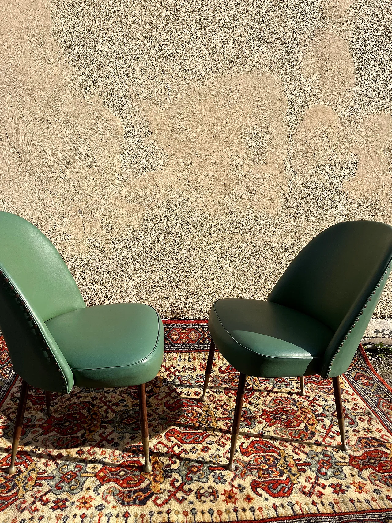 Pair of Rima style armchairs, 1950s 5