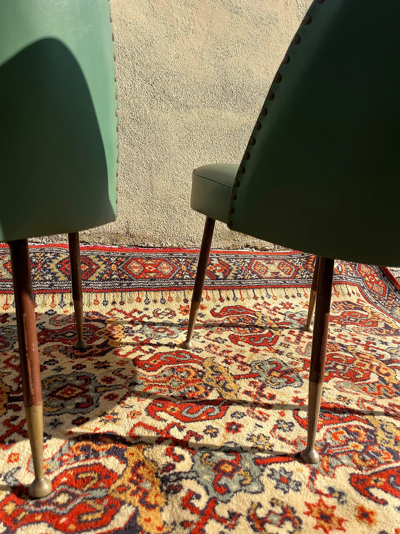 Pair of Rima style armchairs, 1950s 8