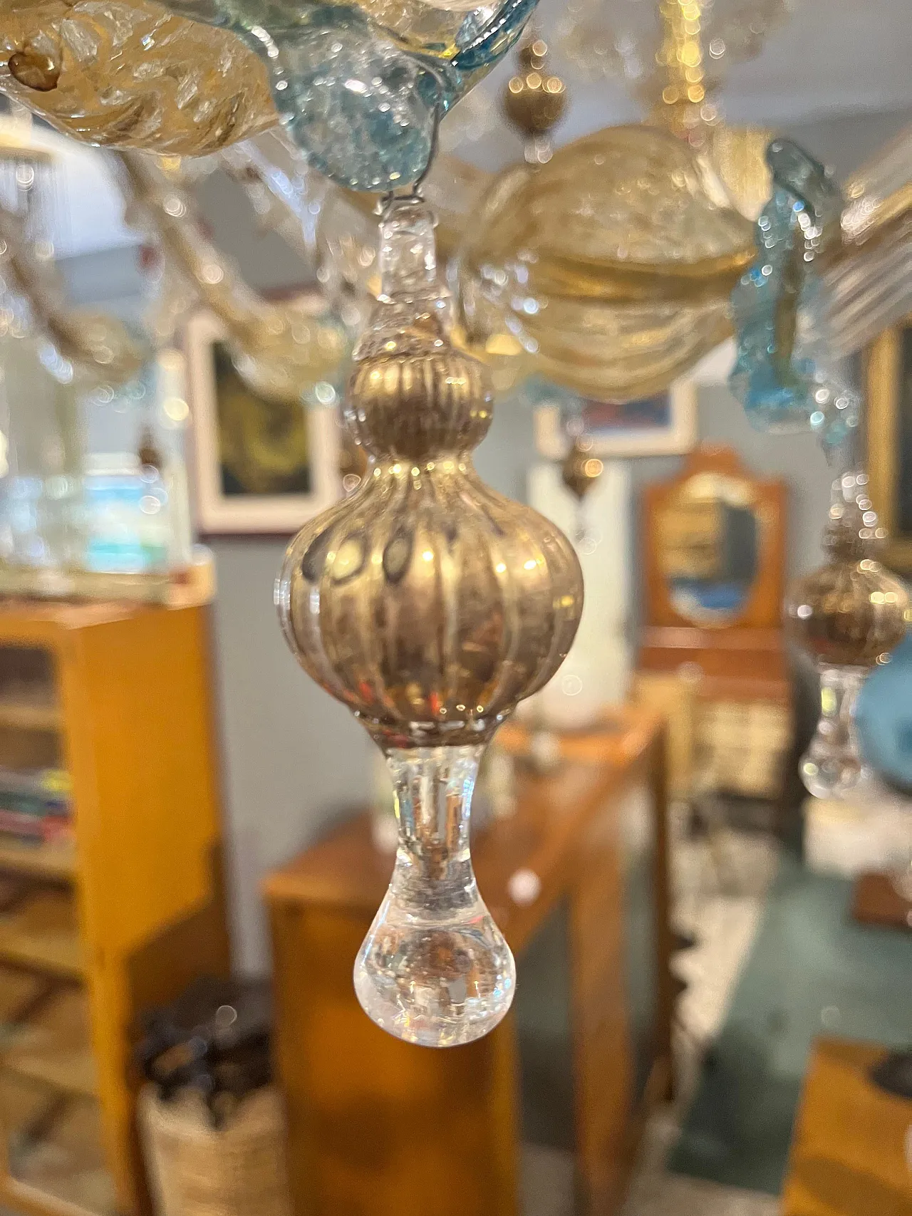 Chandelier in Murano Ca'rezzonico with 20 lights, 2000s 13