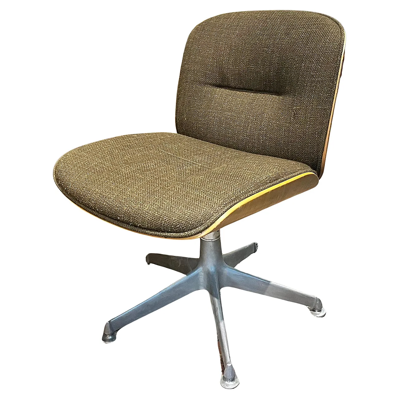 Swivel office chair by Ico Parisi for Mim Roma, 1960s 1