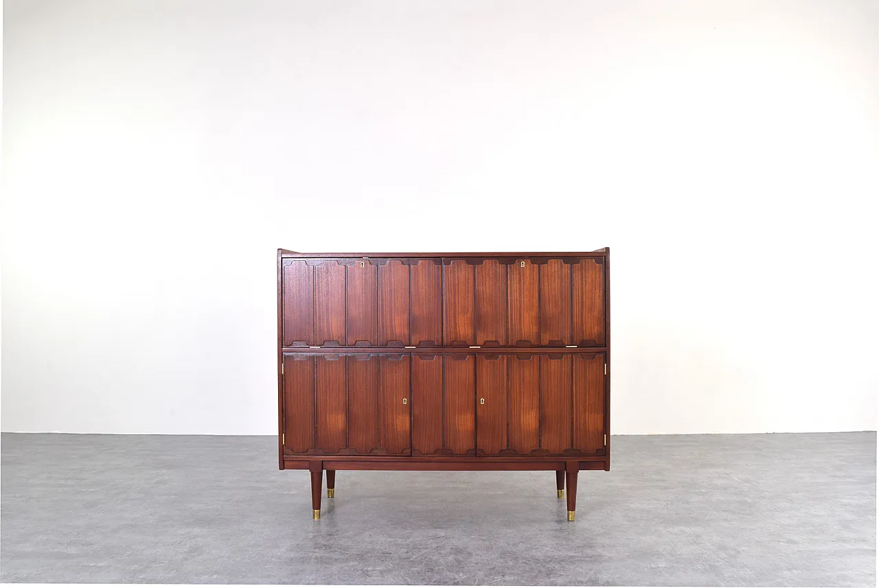 Credenza Mid-Century norvegese in teak, anni '60 1
