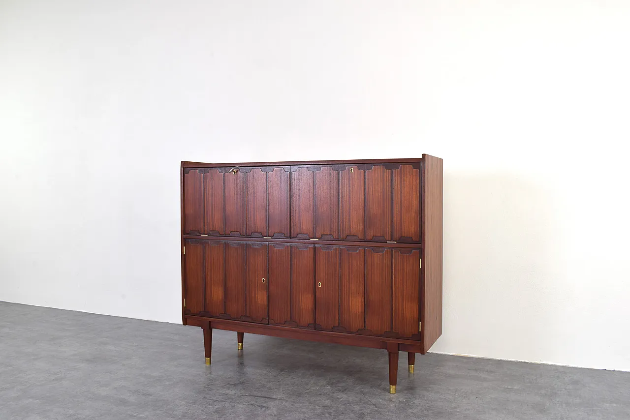Credenza Mid-Century norvegese in teak, anni '60 9