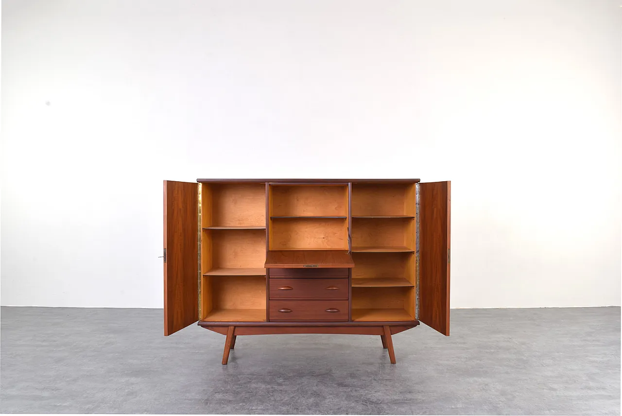 Credenza Mid-Century in teak, Danimarca, anni '60 2
