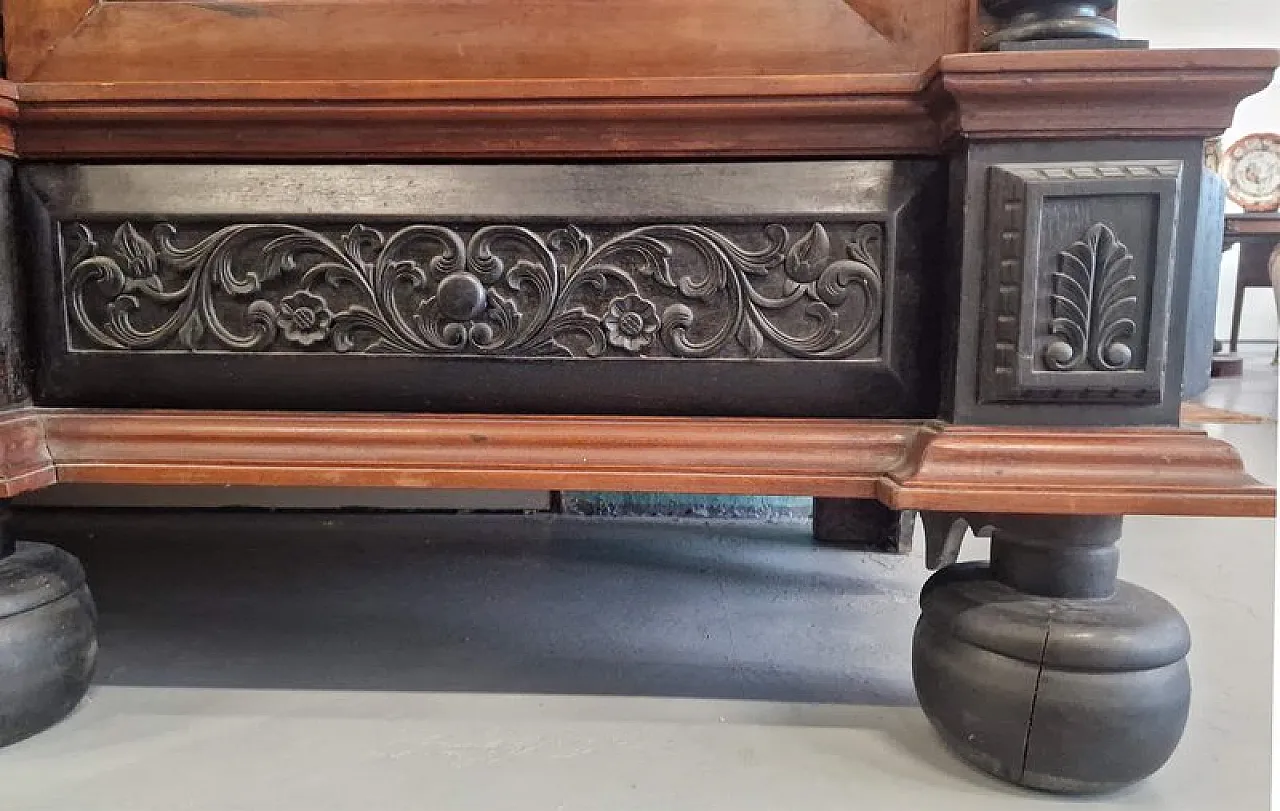 Mobiletto grande in mogano, anni '30 9