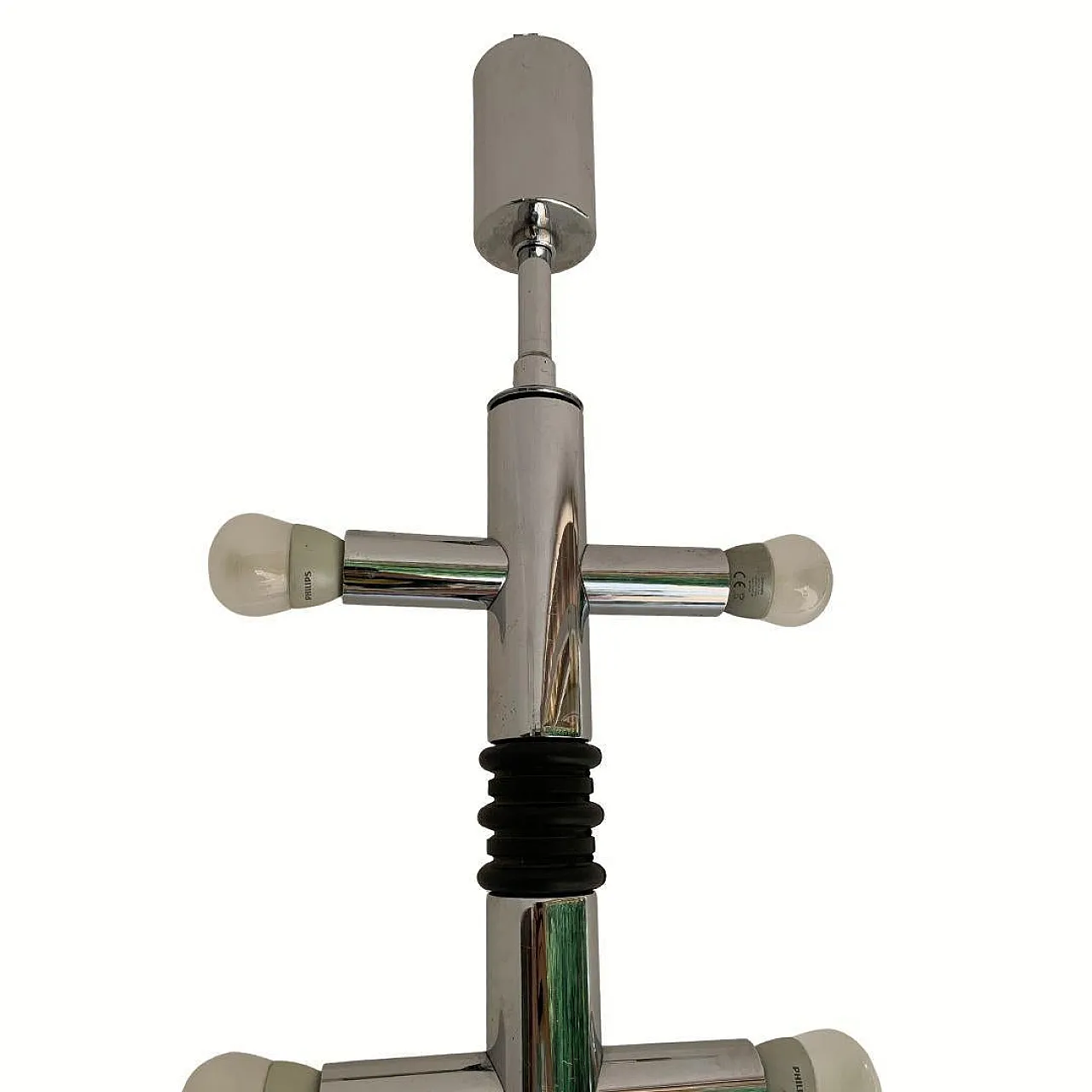 Lampadario Atomic Space Age, anni '70 6