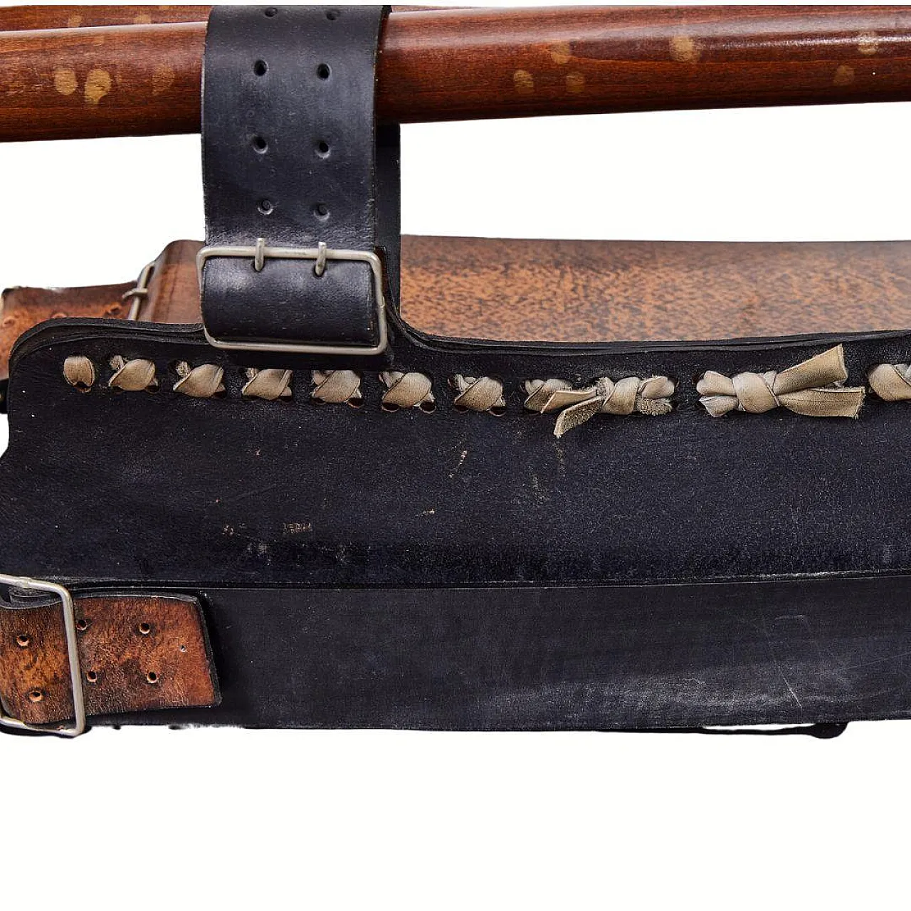 6 poltrone Safari in pelle di bufalo stile di Arne Norell, anni '70 5