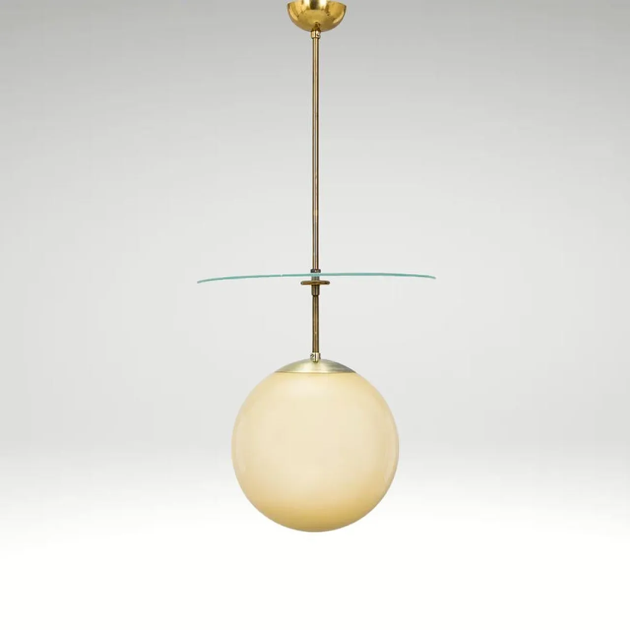 Lampada a sospensione per Taito di Paavo Tynell, anni '30 3