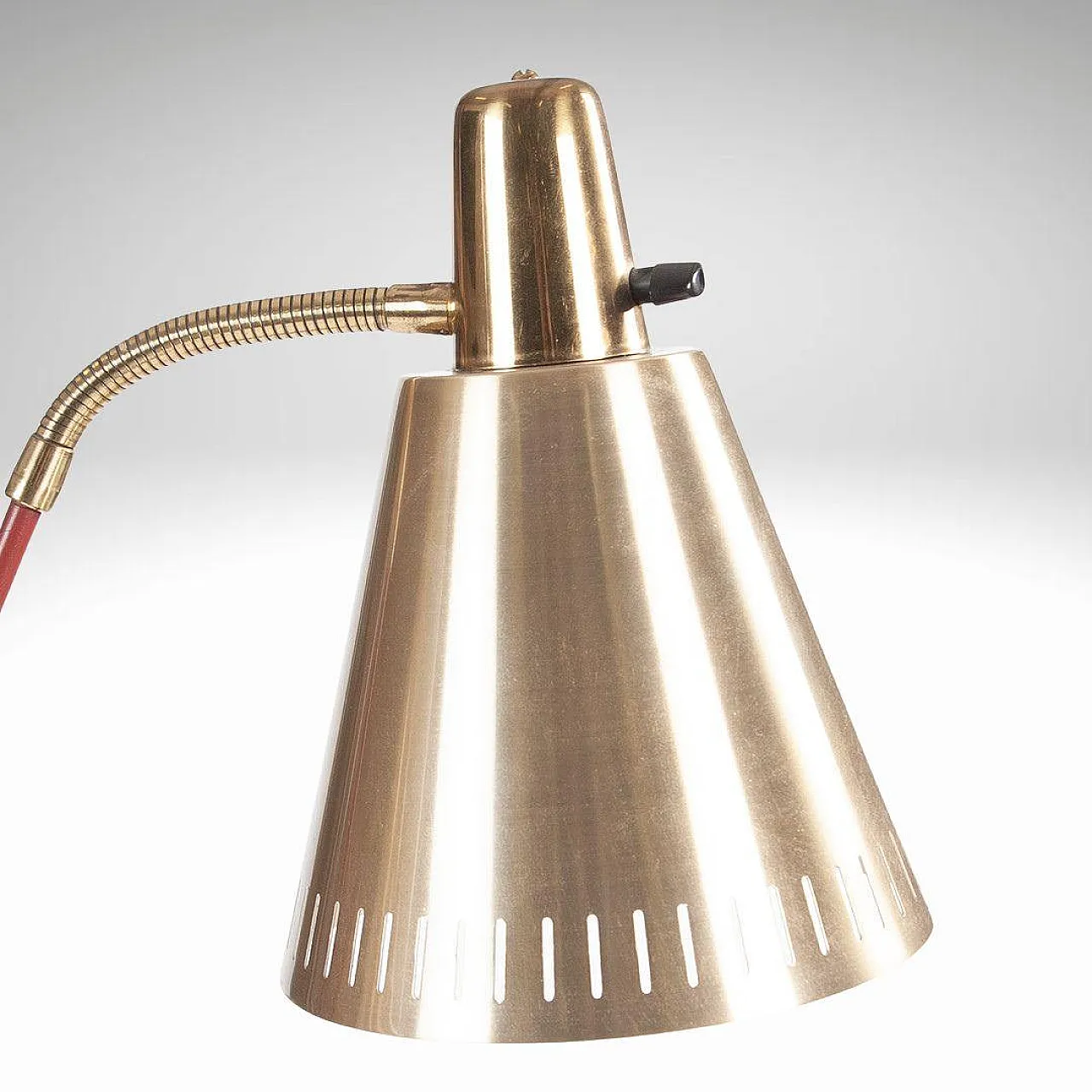 Lampada in ottone e laccato di Eskilstuna Elektro Fabriks AB, anni '60 5