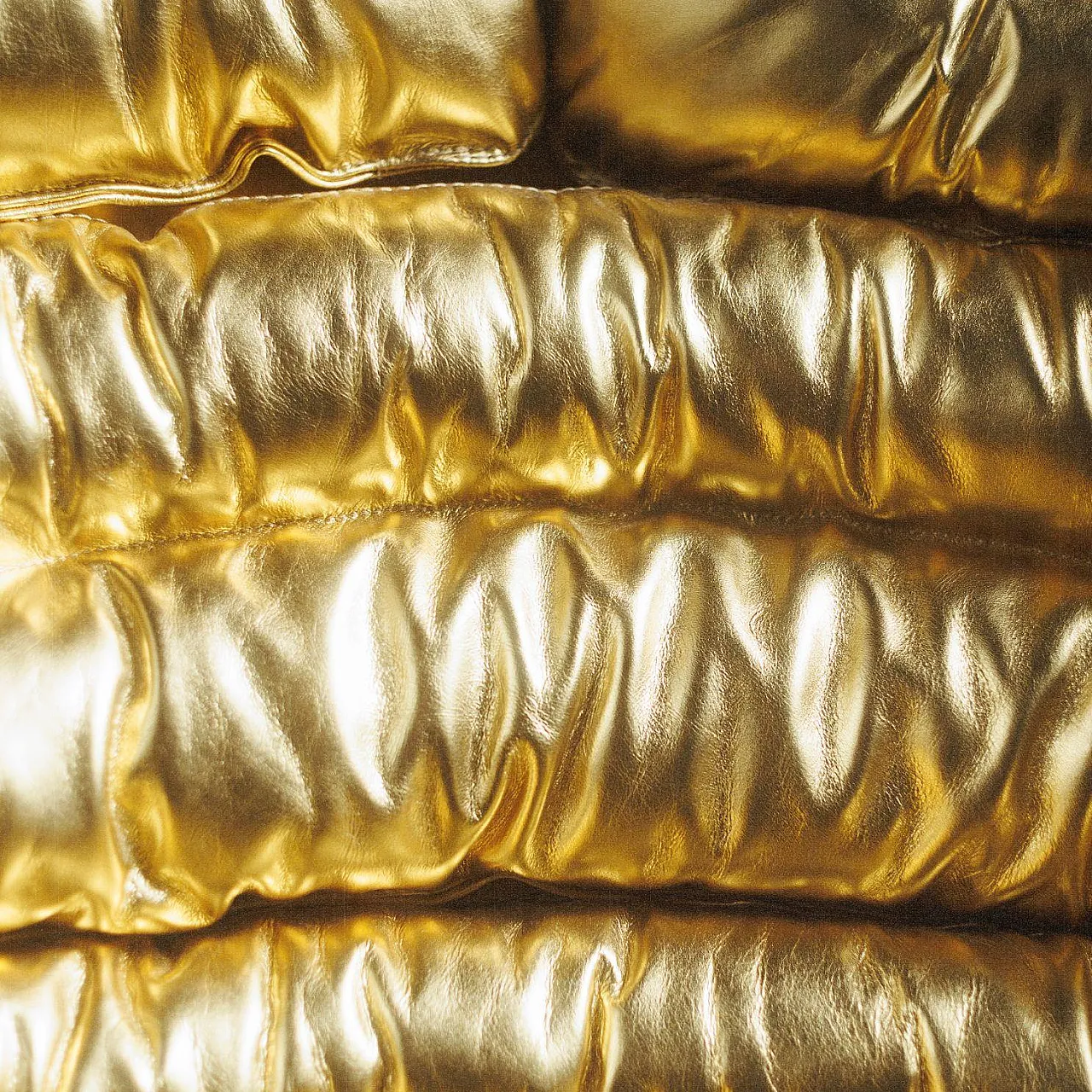 Sedia Elda dorata in edizione limitata di Joe Colombo per Longhi Italia n. 8/20 5