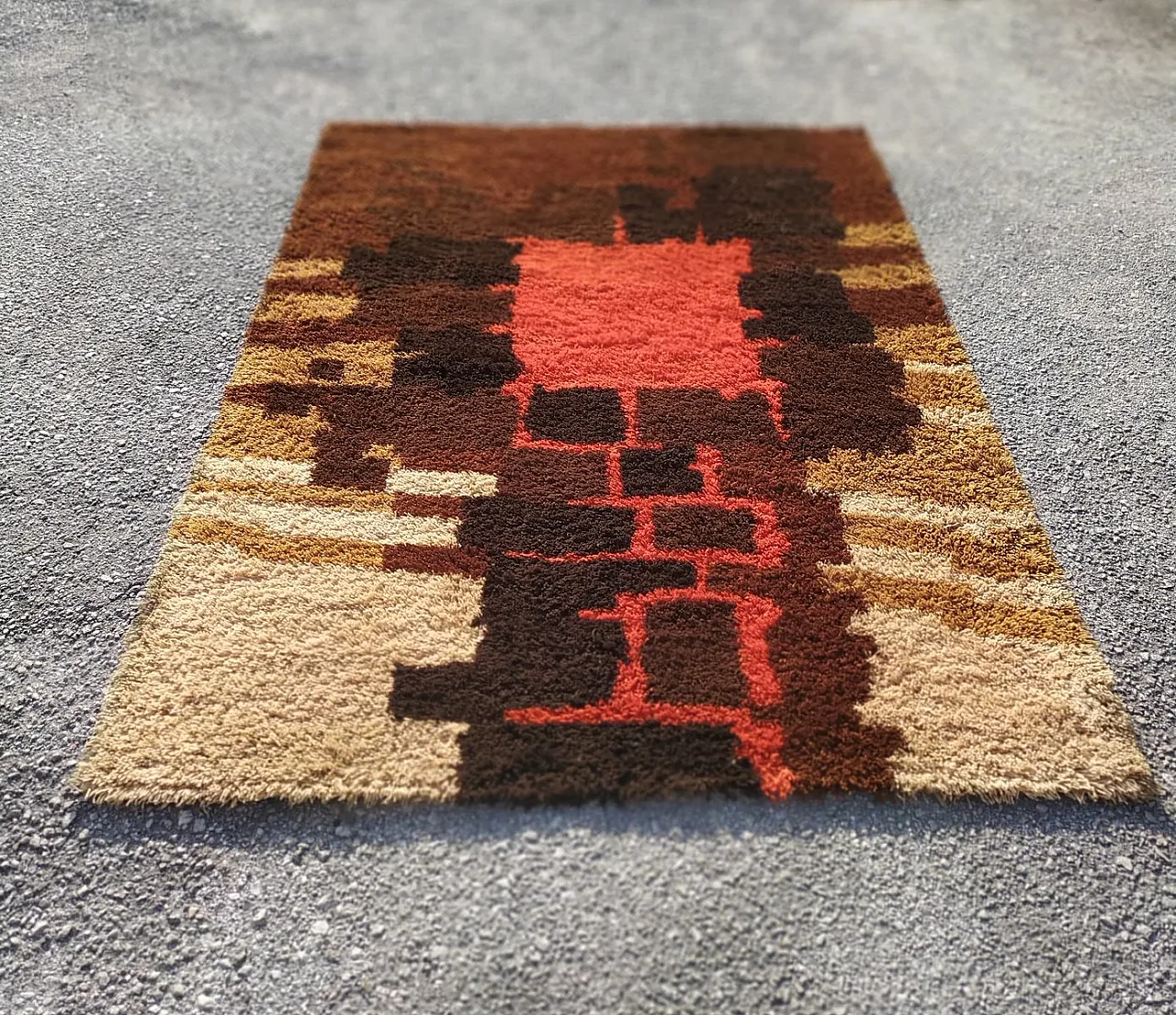 Grande tappeto di Louis De Poortere, anni '90 2