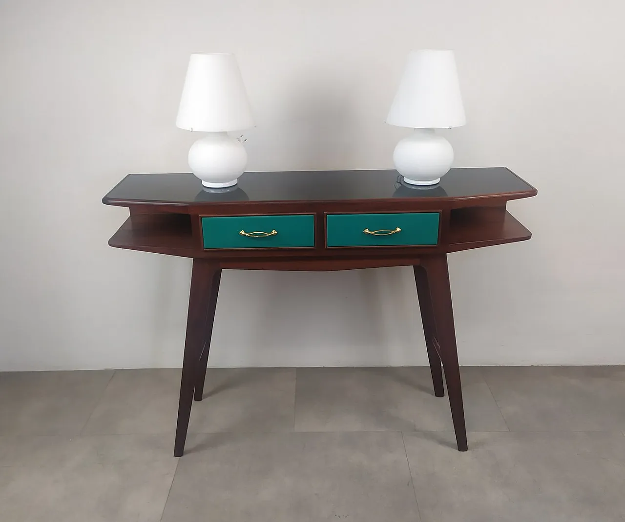 Consolle in stile Carlo de Carli, anni '50 2