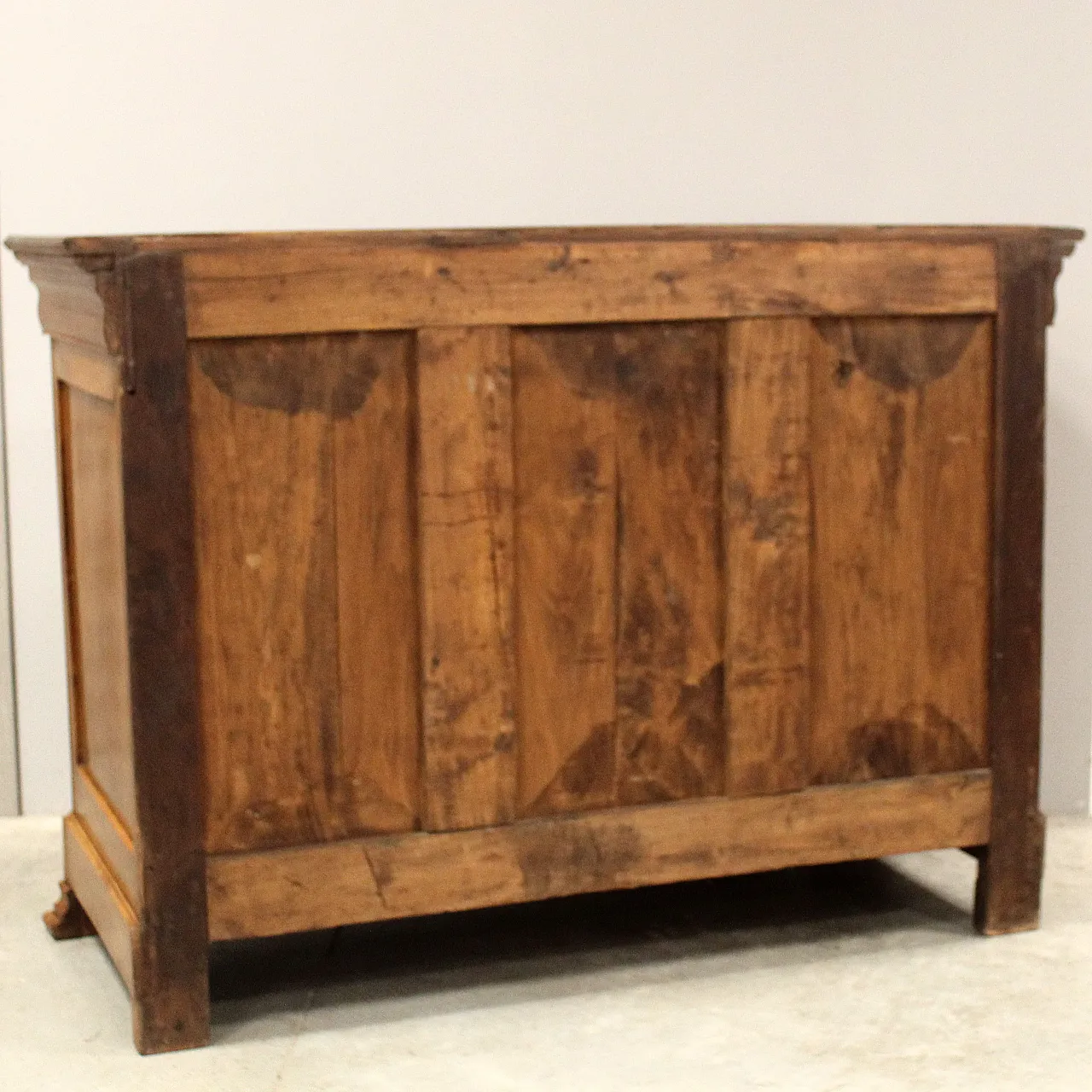 Credenza cappuccina Luigi Filippo in noce '800 12