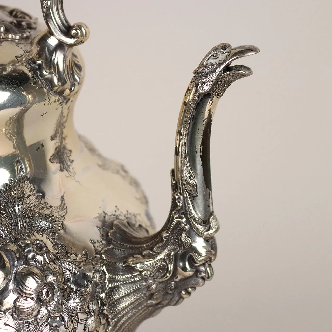 Metal kettle by Martin Hall & Co Sheffield, 19th century 5