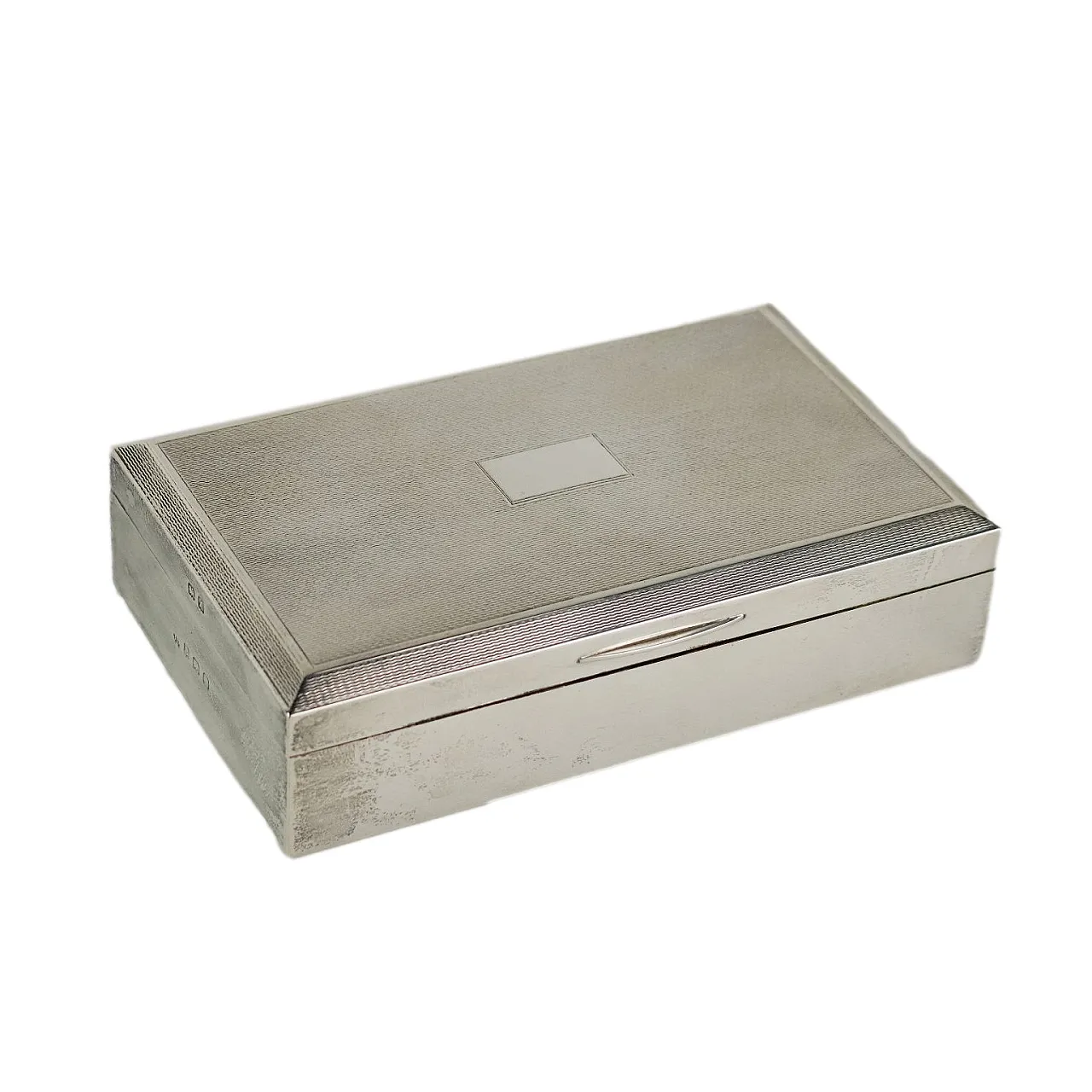 Scatola in argento Joshua Richards Birmingham 1