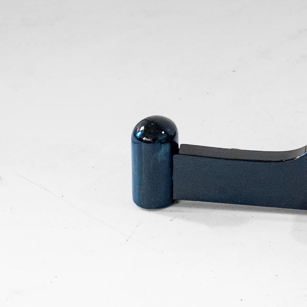 Dark green enamelled wooden coat hanger, 1970s 7