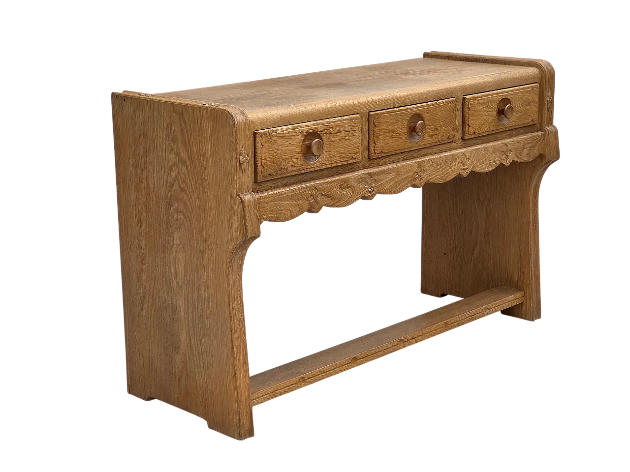 Danish chest of drawers, oak wood, , 1970s 20