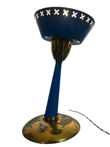 Lampada ottone da tavolo