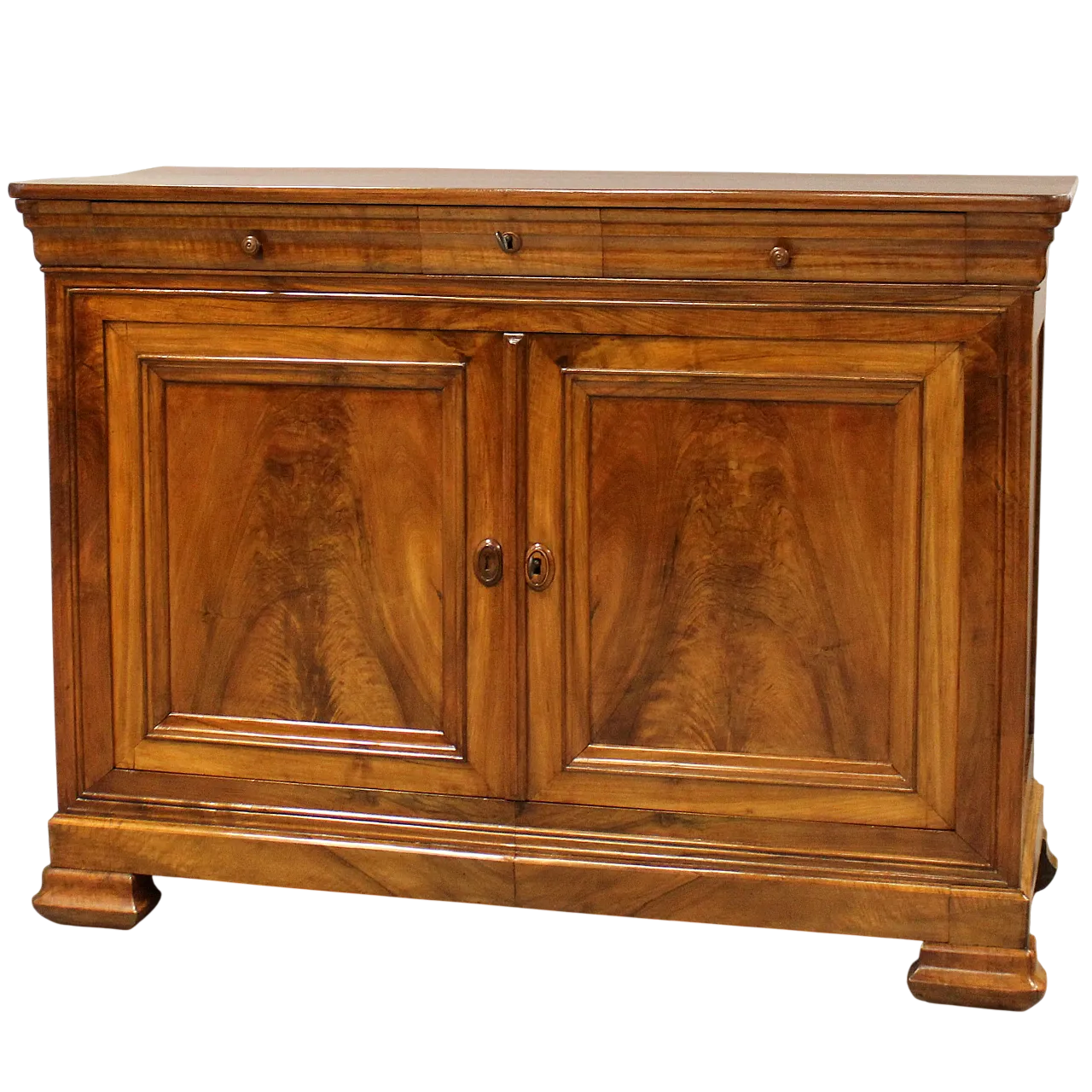 Cappuccina sideboard Louis Philippe walnut, 19th century 11