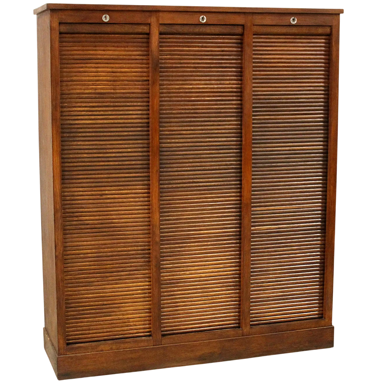 Filing cabinet with oak archive filing shutter, early 1900s 12