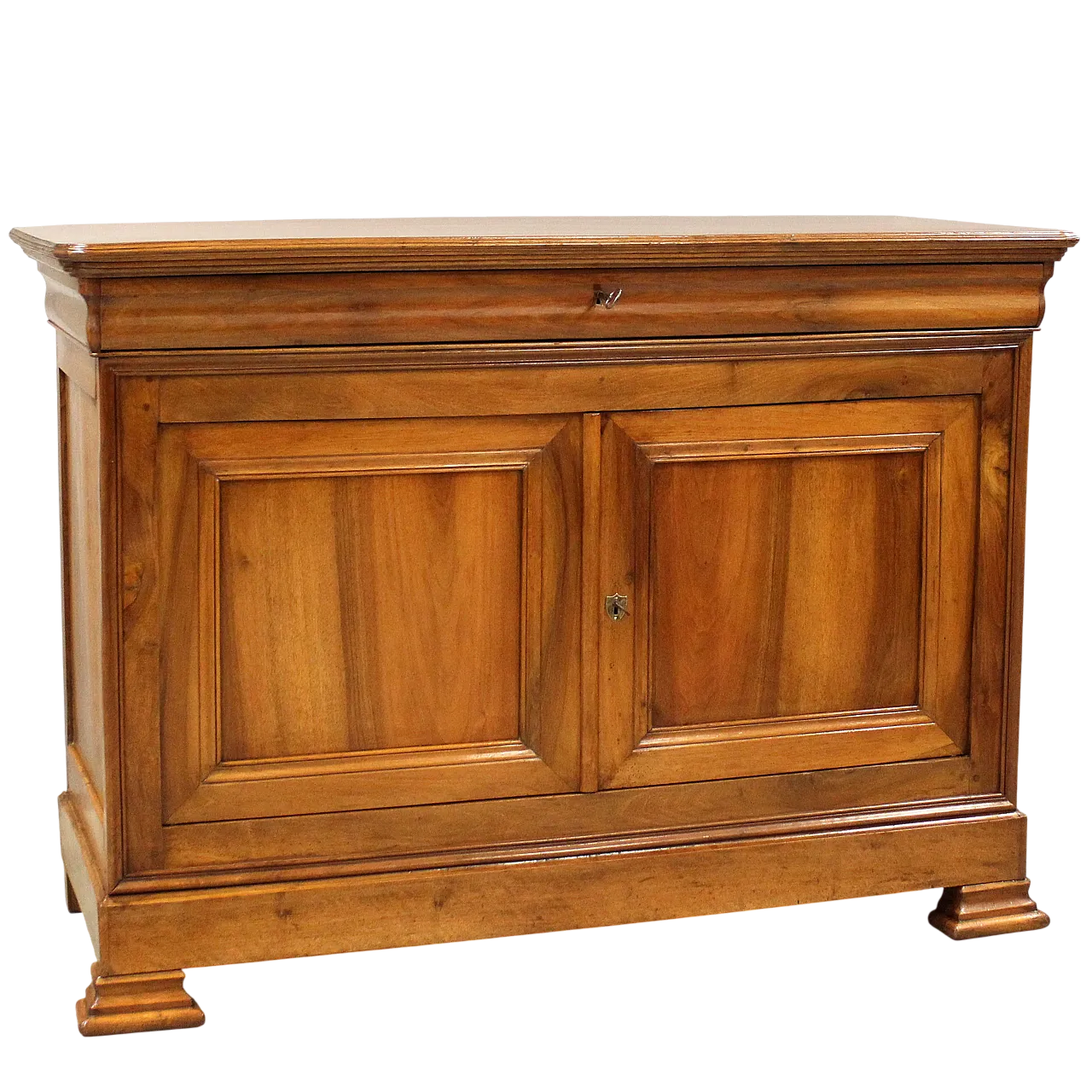 Credenza cappuccina Luigi Filippo in noce '800 13