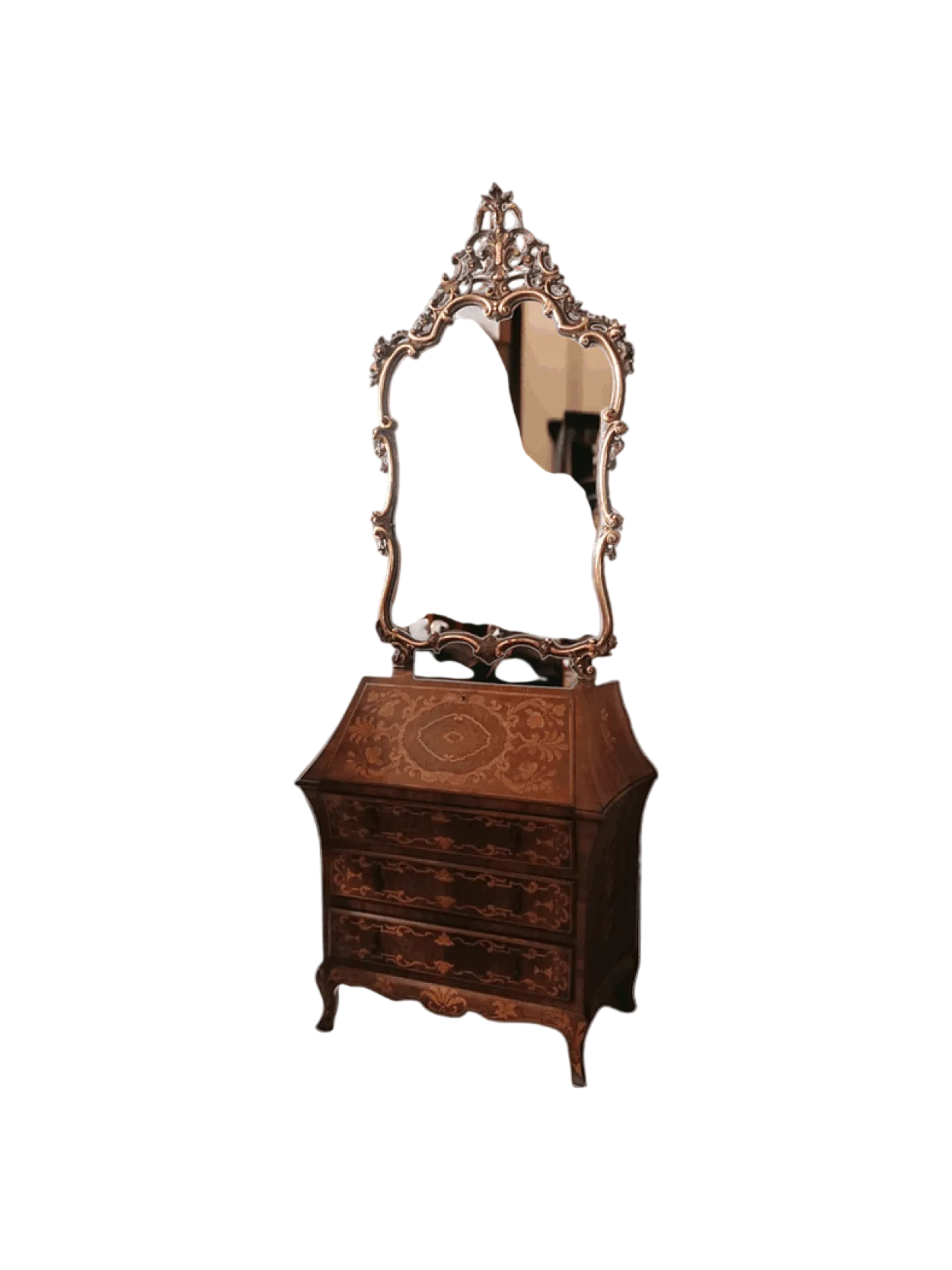 Secretaires A Ribalta Con Specchiera, 20s 4