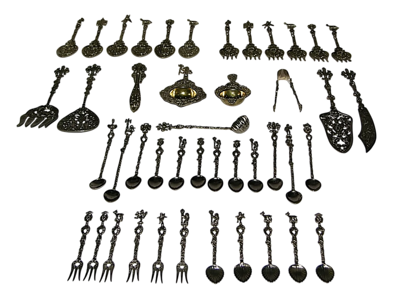 Collezione di Posate con stemmi araldici, anni '20 26