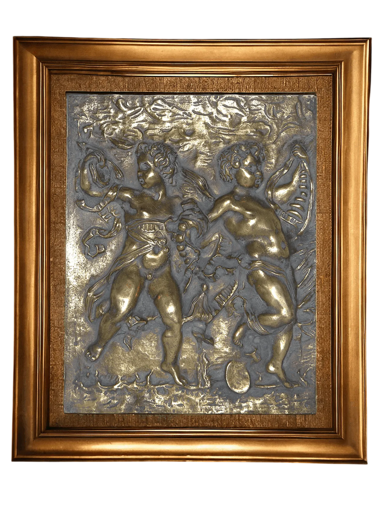 Formella con Amorini Danzanti in bronzo sbalzato , '700 15