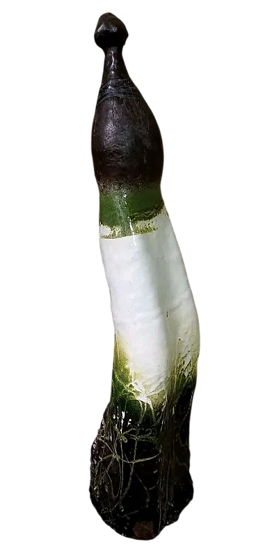 Terracotta sculpture of a woman by Gastone Bai, 1980s