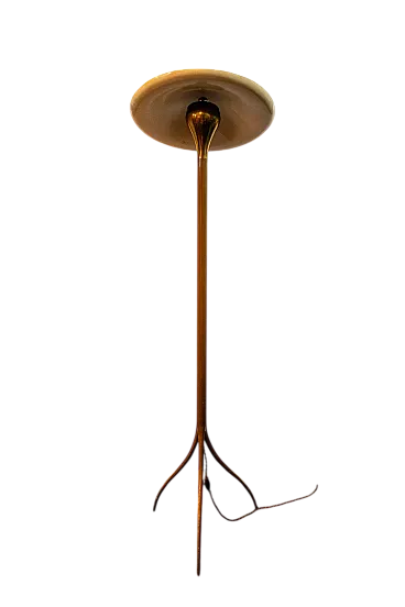 Lampada da terra di Giuseppe Ostuni per Oluce, anni '60