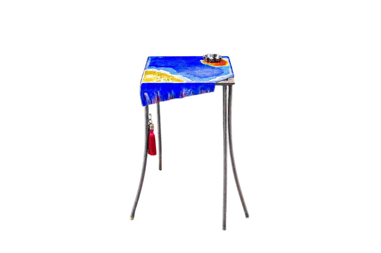 Tavolino da caffè di Toni Cordero per Del Campo, anni '80 11