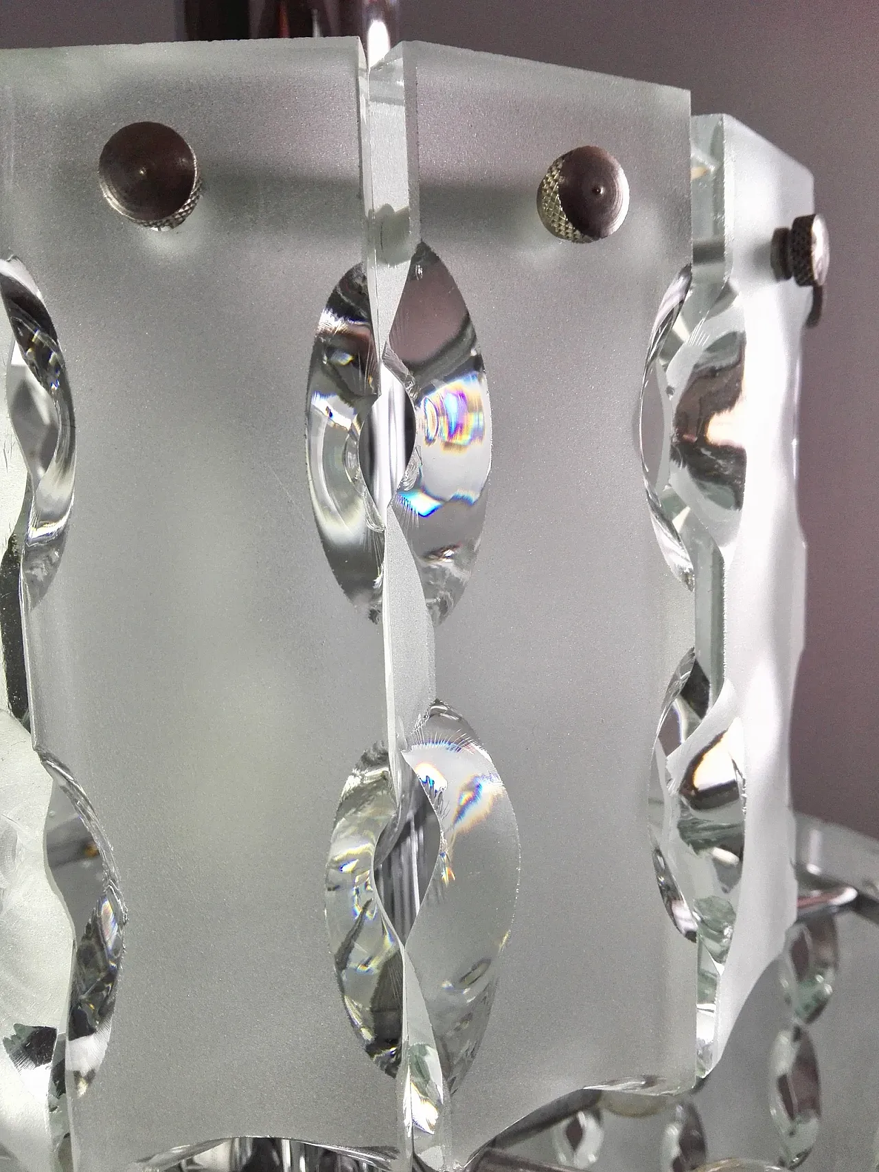 Zero Quattro chandelier for Fontana Arte, 1960s 8