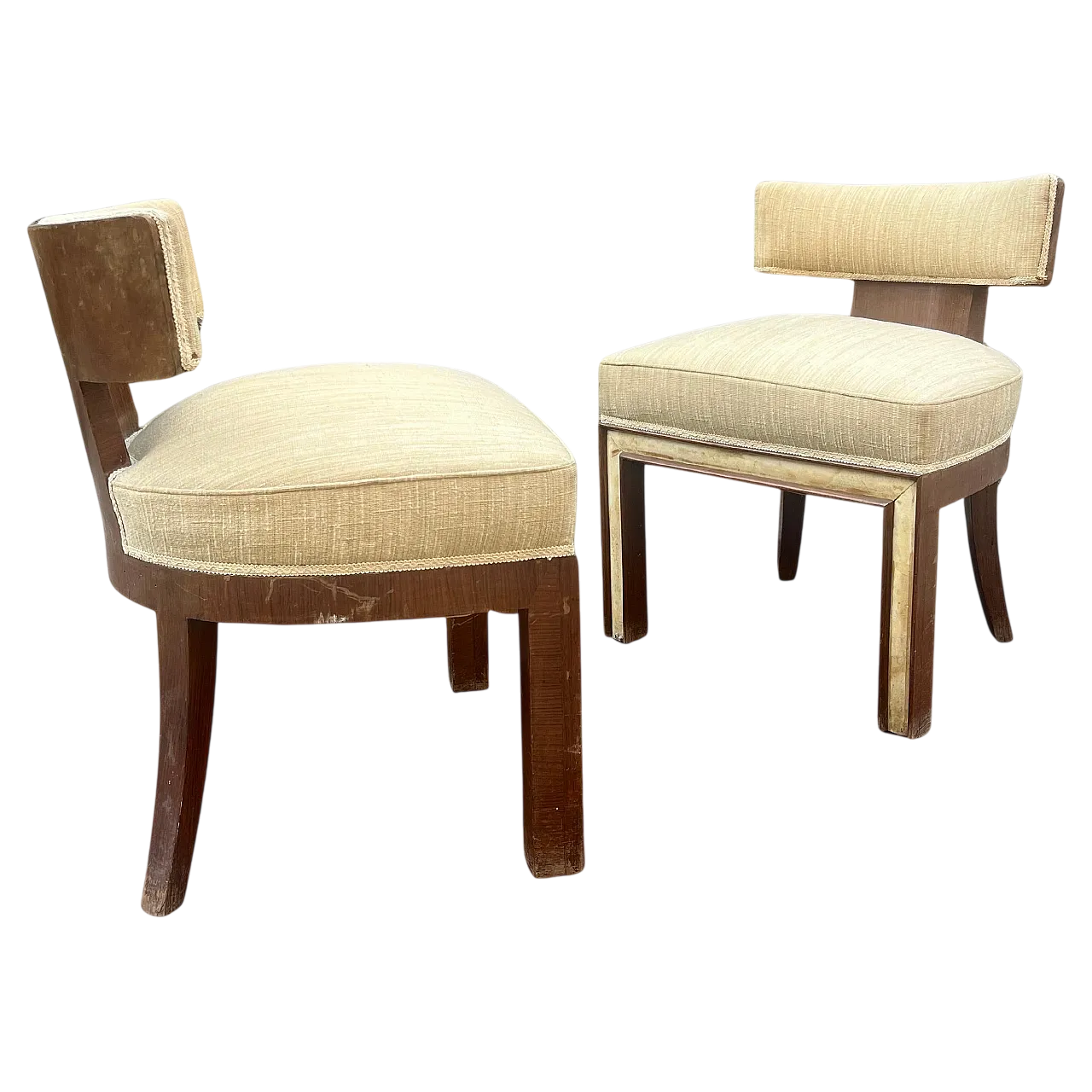 Pair of Studio BBPR armchairs, 1920s 12