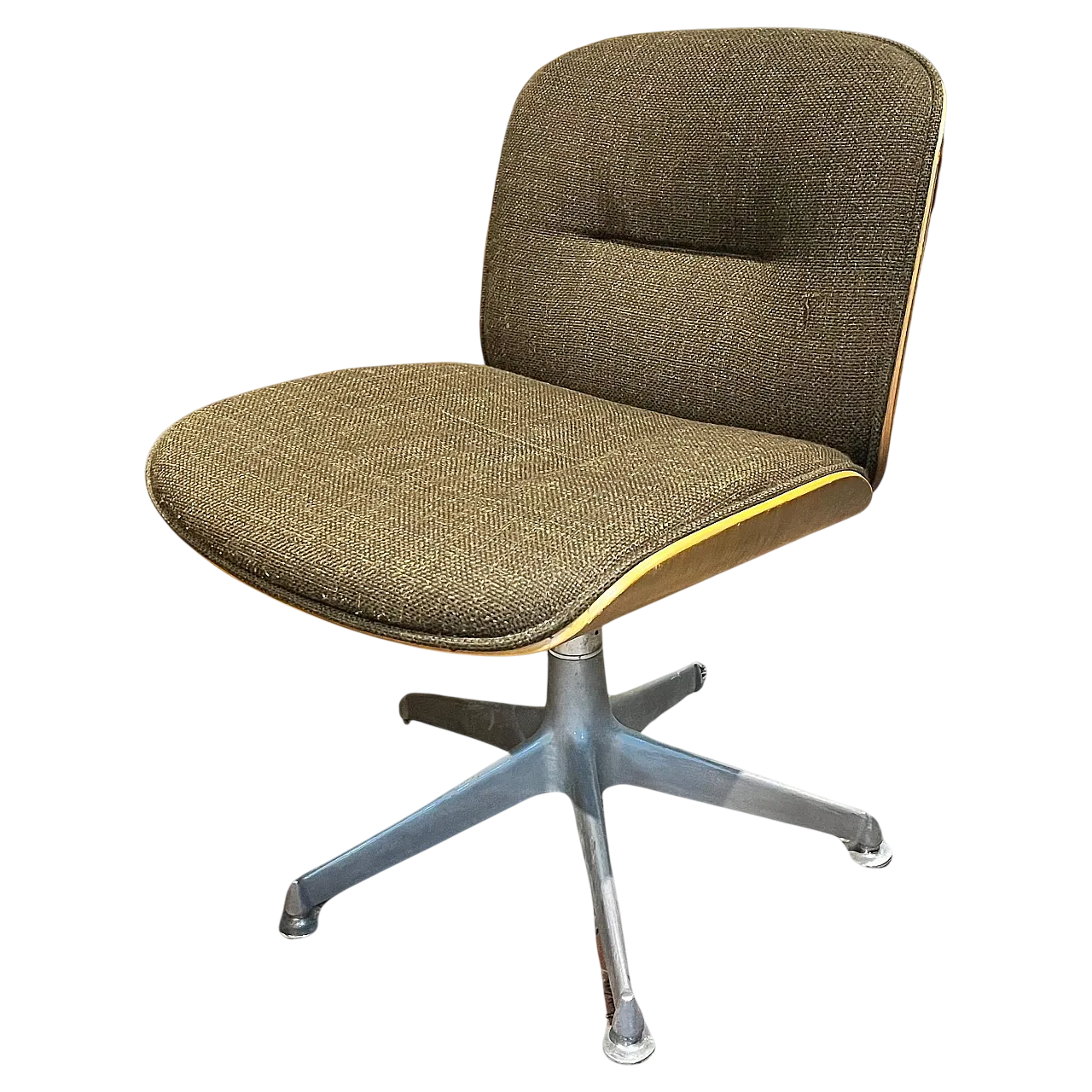 Swivel office chair by Ico Parisi for Mim Roma, 1960s 9