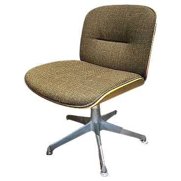 Sedia da ufficio girevole di Ico Parisi per Mim Roma, anni '60