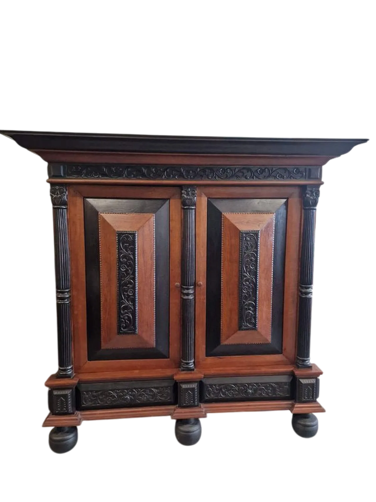 Mobiletto grande in mogano, anni '30 12