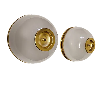 Coppia di applique attr. a Luigi Caccia Dominioni per Azucena, anni 50