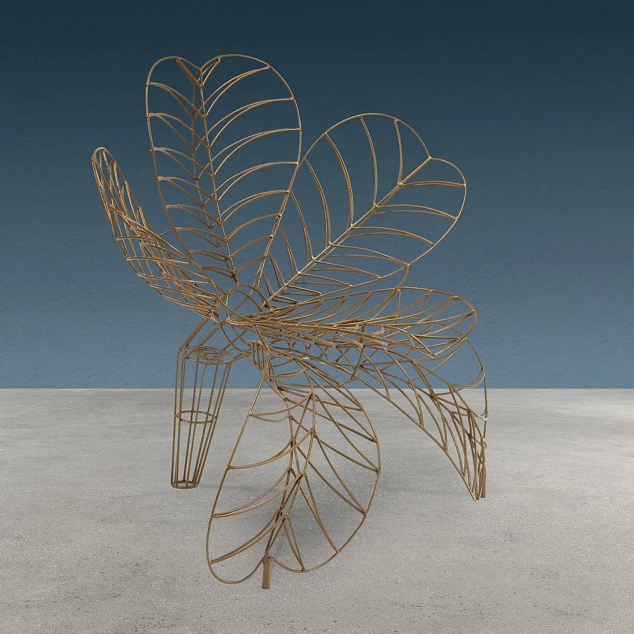 Poltrona Fiore Bulat di Anacleto Spazzapan, anni 2000 1