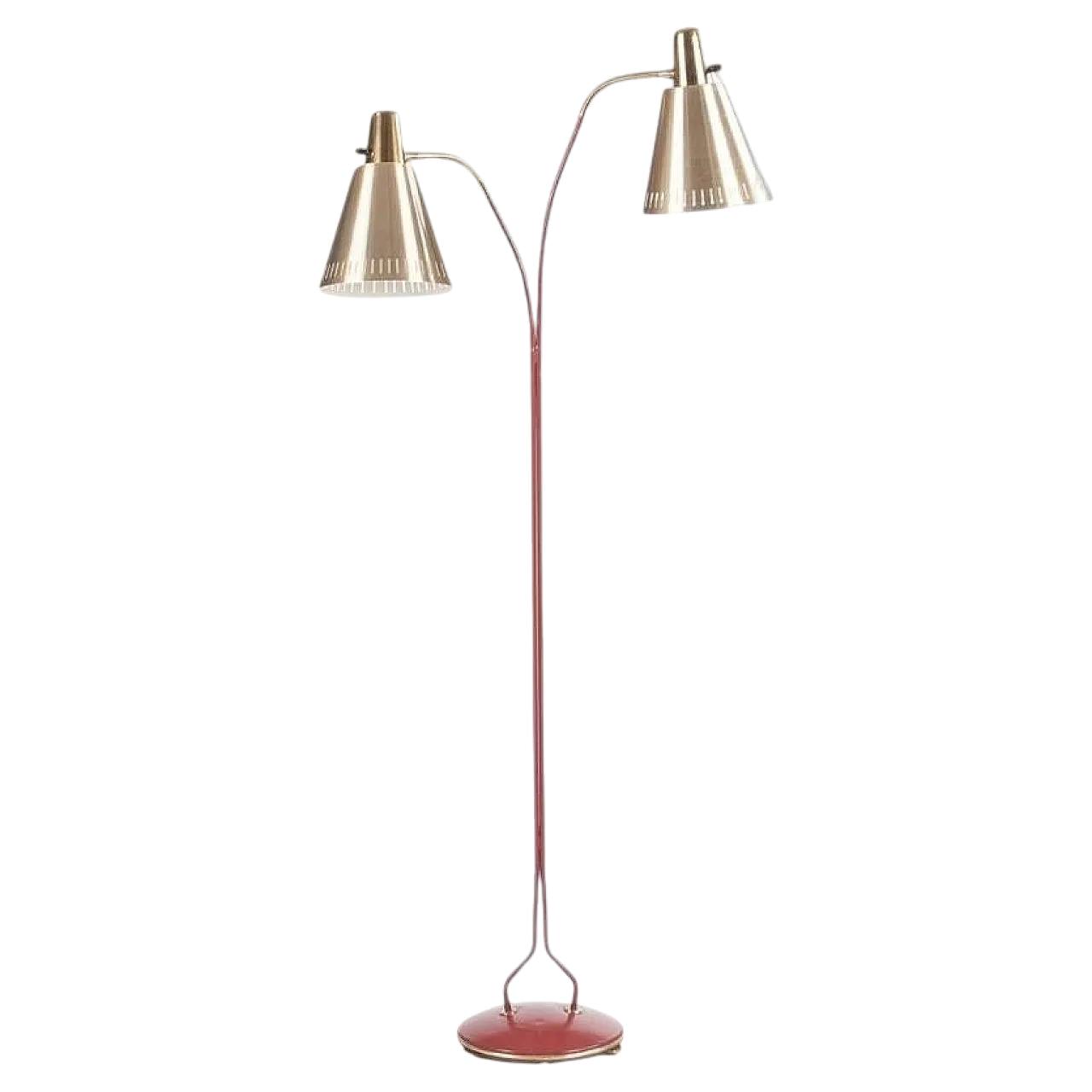 Lampada in ottone e laccato di Eskilstuna Elektro Fabriks AB, anni '60 6