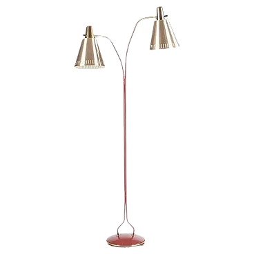 Lampada in ottone e laccato di Eskilstuna Elektro Fabriks AB, anni '60